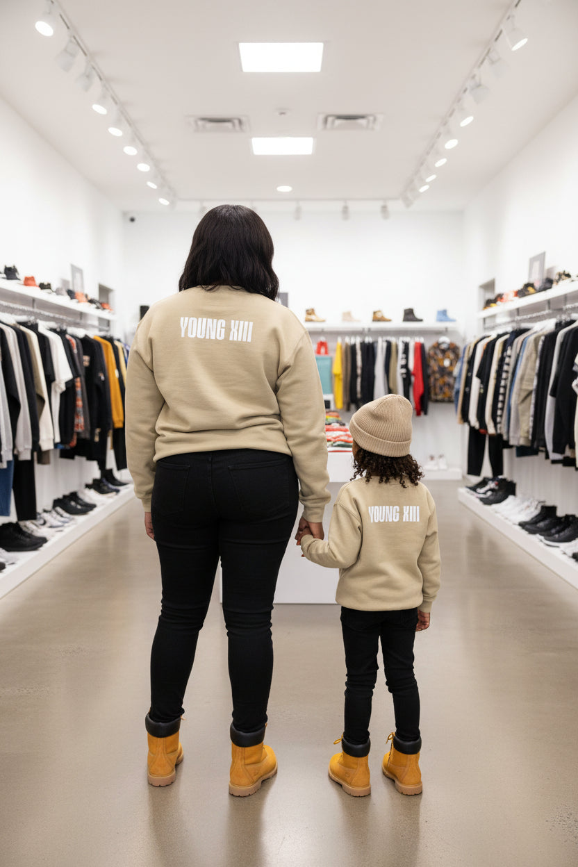 Sweet Cream Heather - BACK