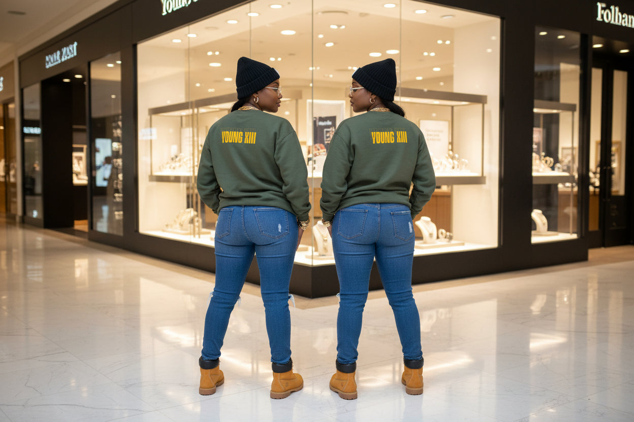 MILITARY GREEN - BACK