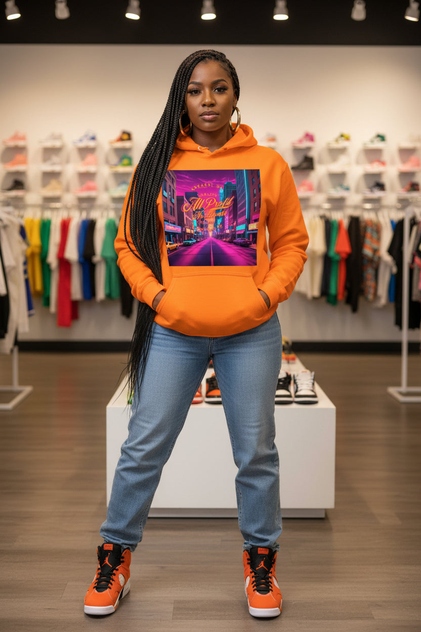 SAFETY ORANGE - FRONT